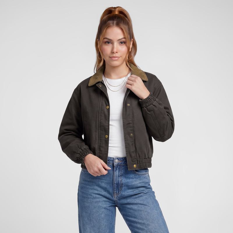 CASACA SUEDE MUJER GALYHA - 1