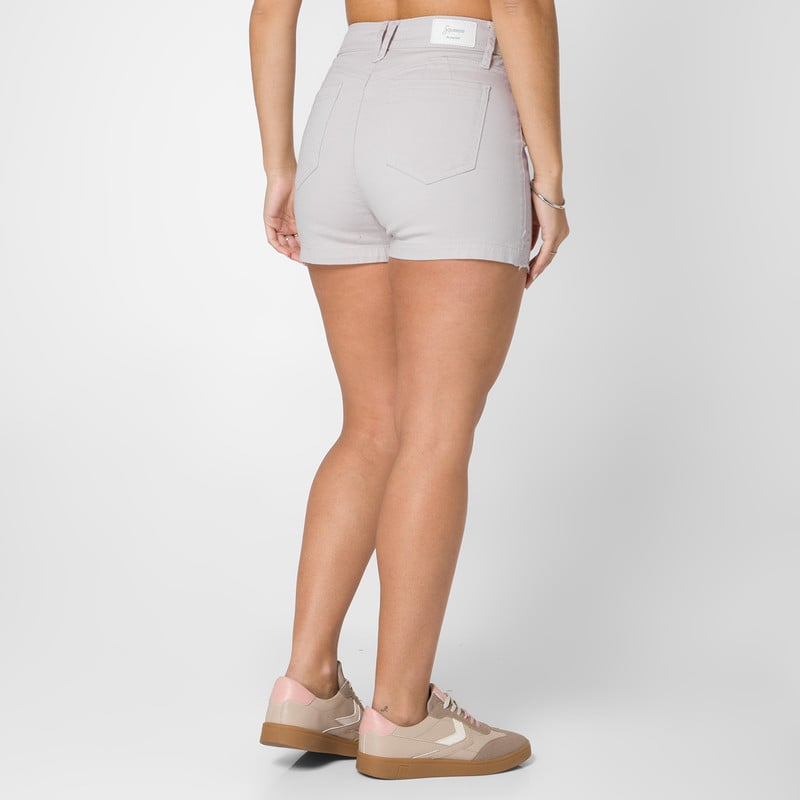 SHORT DRILL STRETCH MUJER SAFAERAH - 3