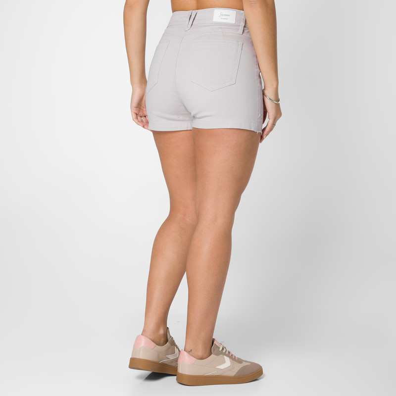 SHORT DRILL STRETCH MUJER SAFAERAH - 3