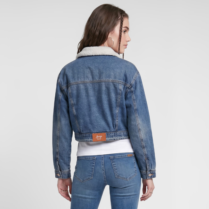 CASACA DENIM MUJER HARPET - 3