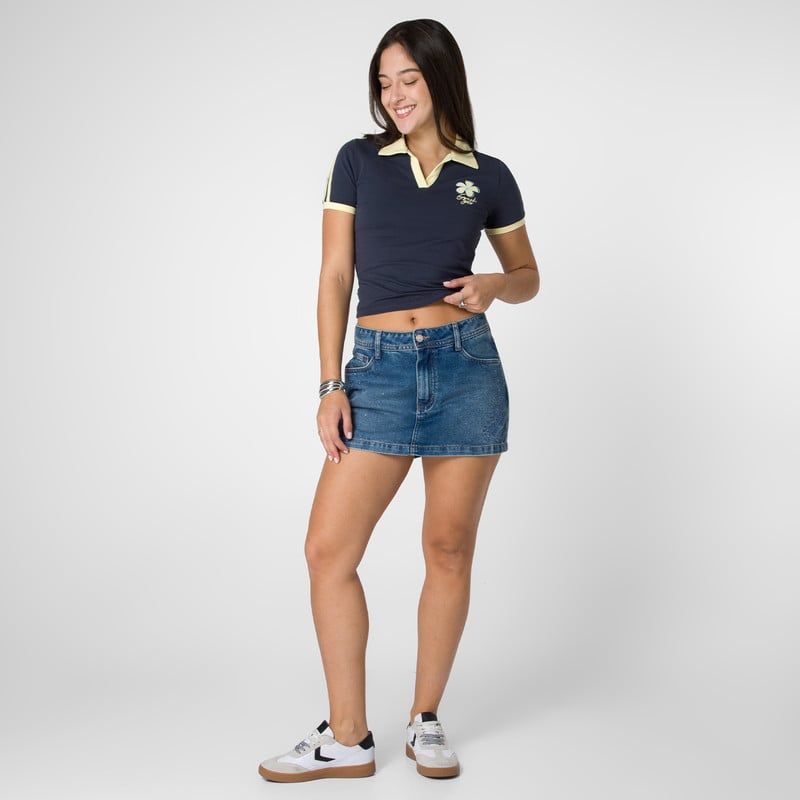 SHORTS DENIM MUJER CECILHIA - 2