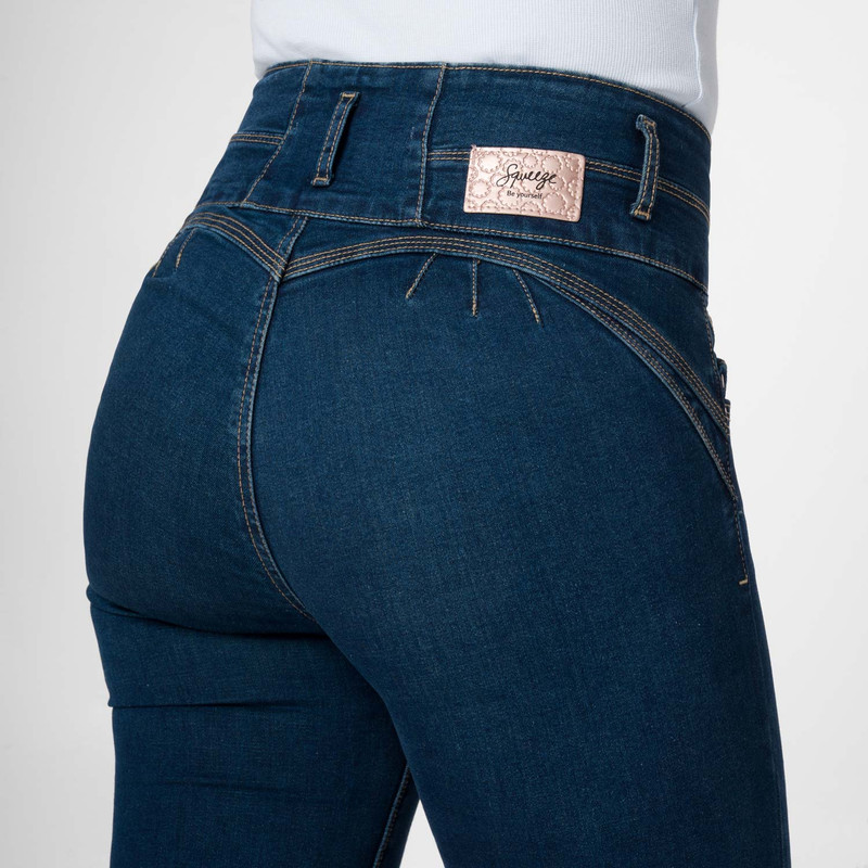 PANTALON DENIM STRETCH MUJER LAITY - 5
