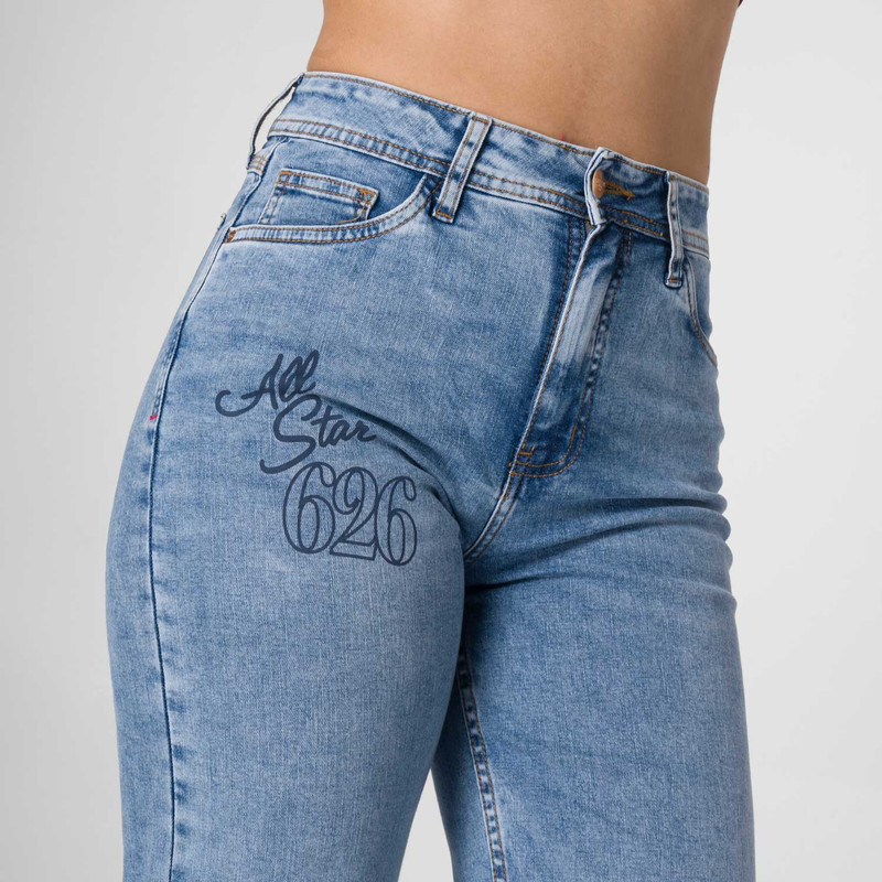 PANTALON DENIM STRETCH MUJER NAINA-DISNEY - 4