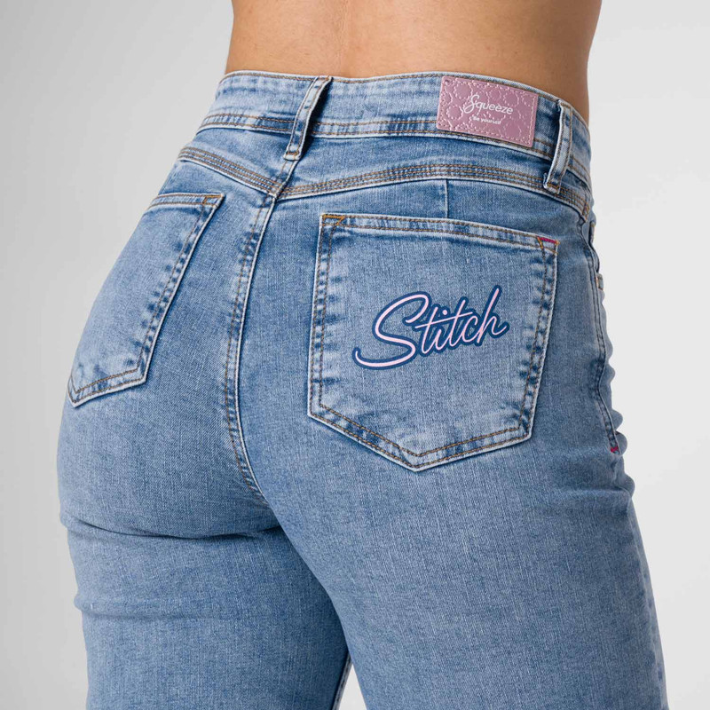 PANTALON DENIM STRETCH MUJER NAINA-DISNEY - 5
