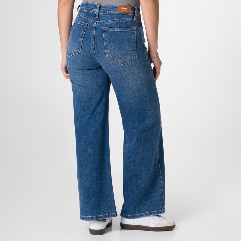 PANTALON DENIM STRETCH MUJER ARMY-SNOOPY - 3