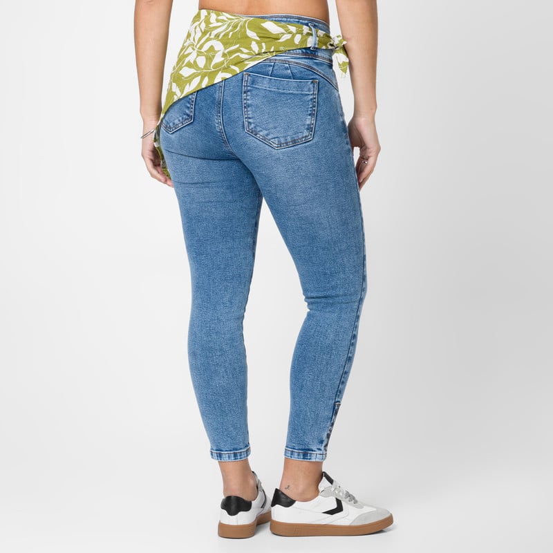 PANTALON DENIM STRETCH MUJER ANDREINAH - 3