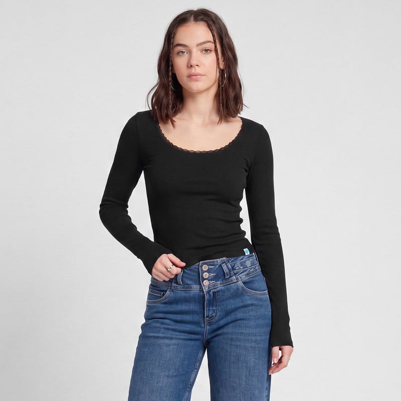 POLO MODA RIB LYCRADO MUJER ZIENHA - 1