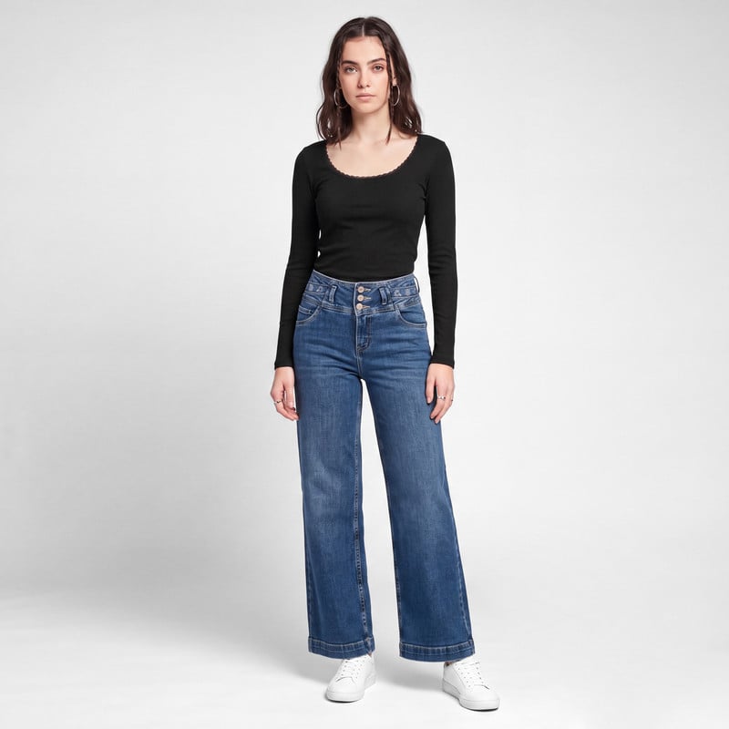 POLO MODA RIB LYCRADO MUJER ZIENHA - 2
