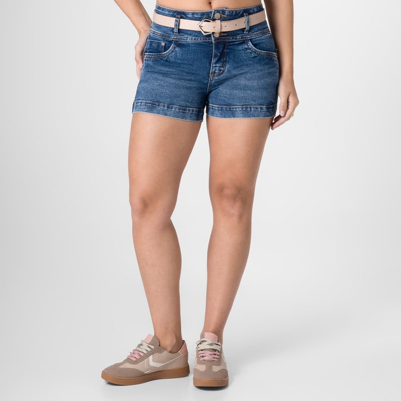 SHORT DENIM STRETCH MUJER LUARAH - 1