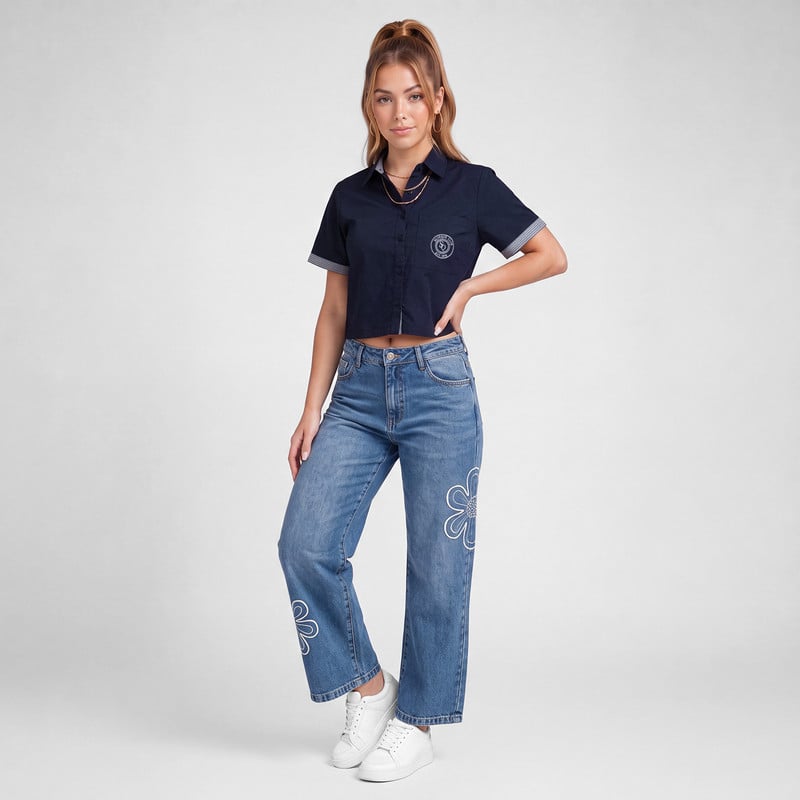 BLUSAS POPELINA MUJER VIRETZA - 2