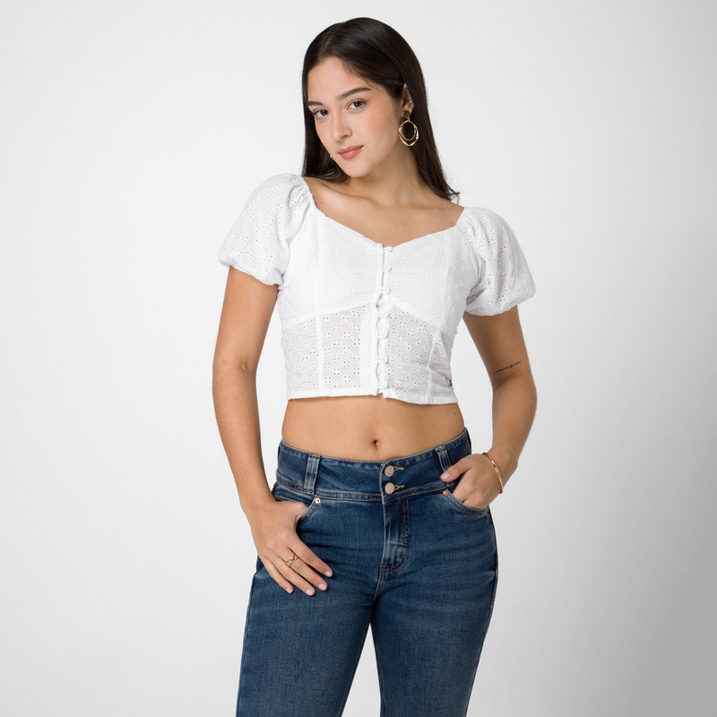 BLUSAS BRODERY MUJER SAYANNIAH - 1