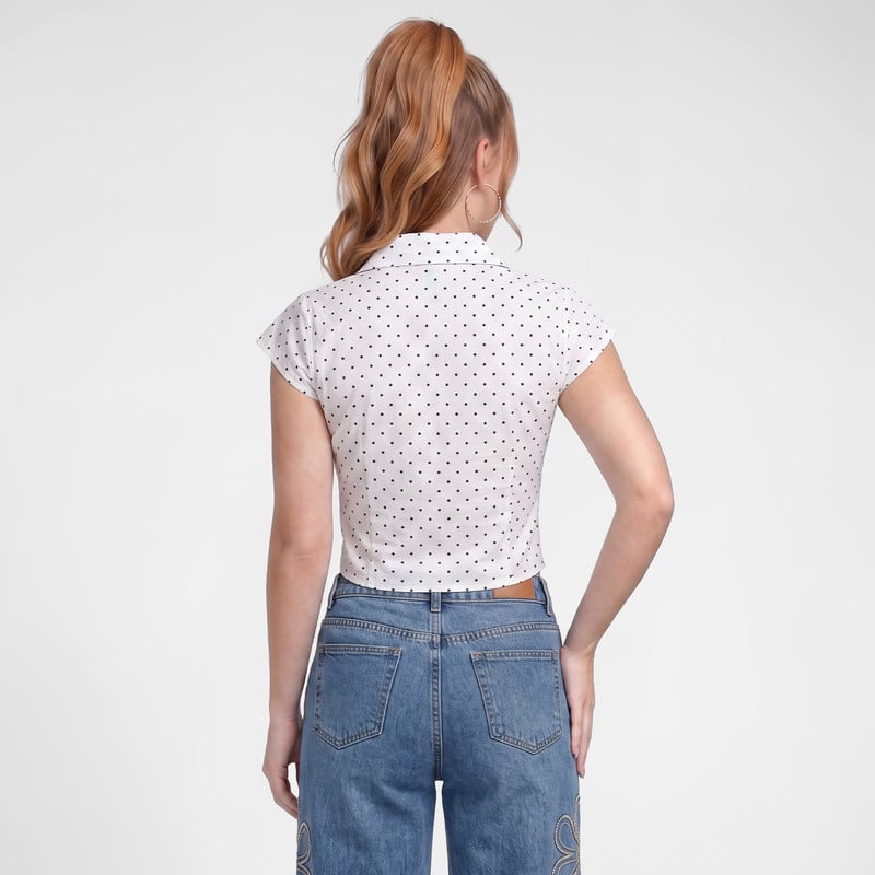 BLUSAS POPELINA MUJER AHIKO - 3
