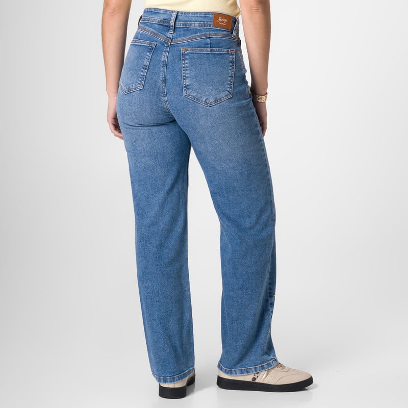 PANTALON DENIM STRETCH MUJER CIRCE-SNOOPY - 3