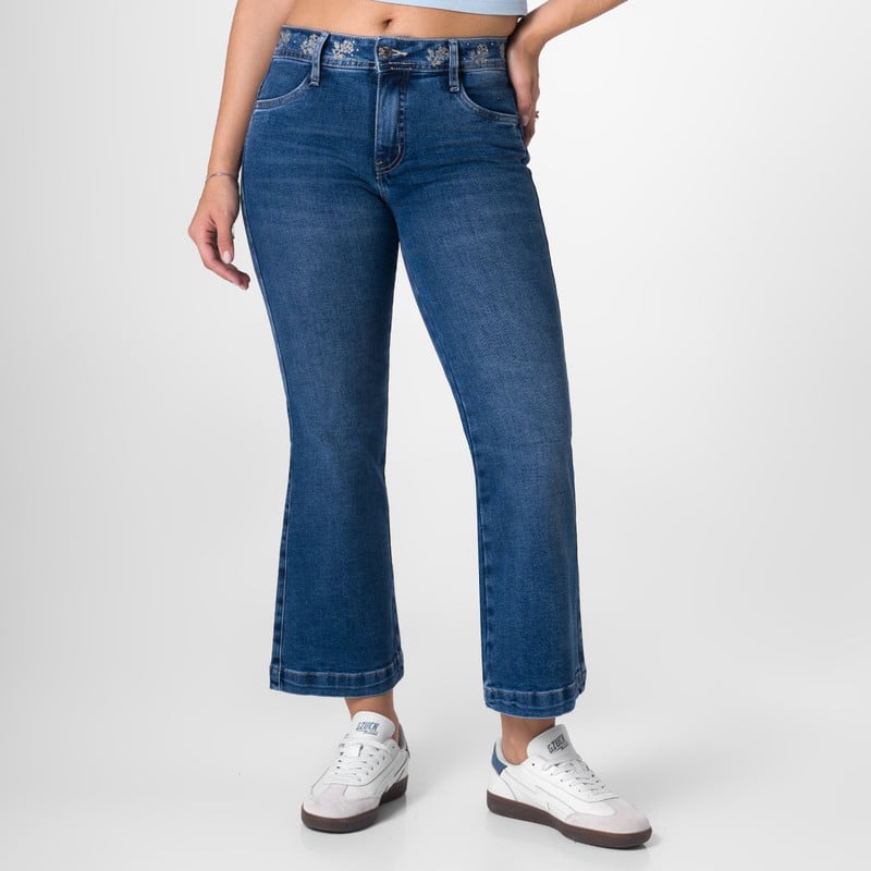 PANTALON DENIM STRETCH MUJER MIELITH - 1