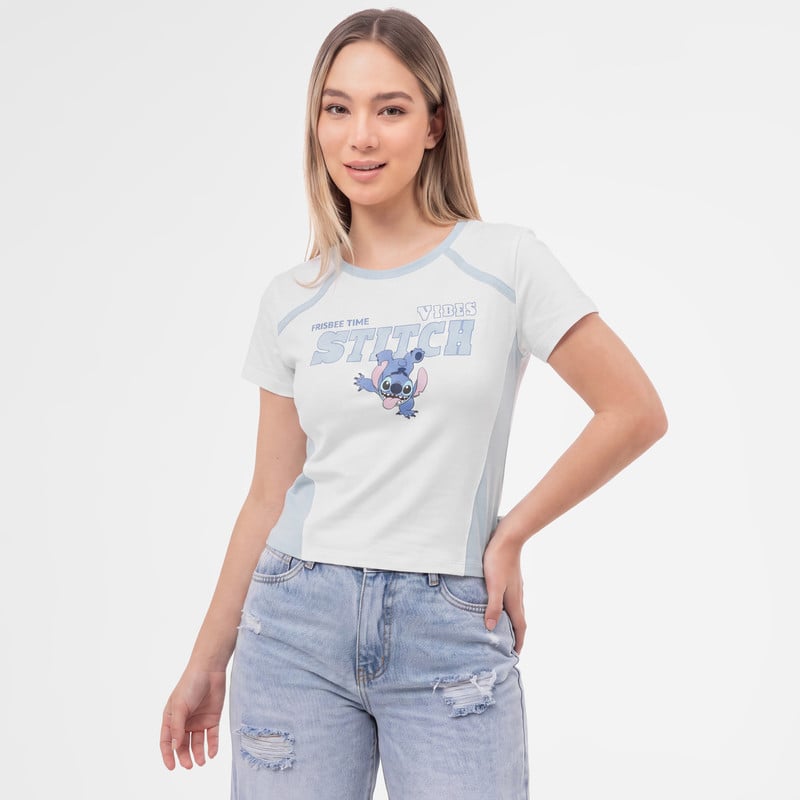 POLOS JERSEY FULL LYCRA MUJER LIVIA-DISNEY - 1