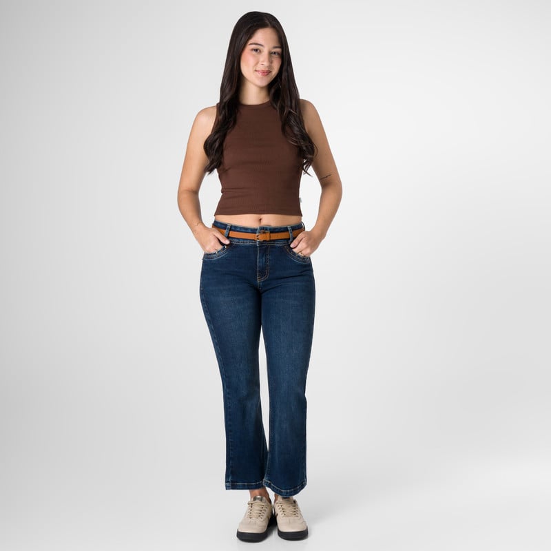 PANTALON DENIM STRETCH MUJER LIALIETH - 2