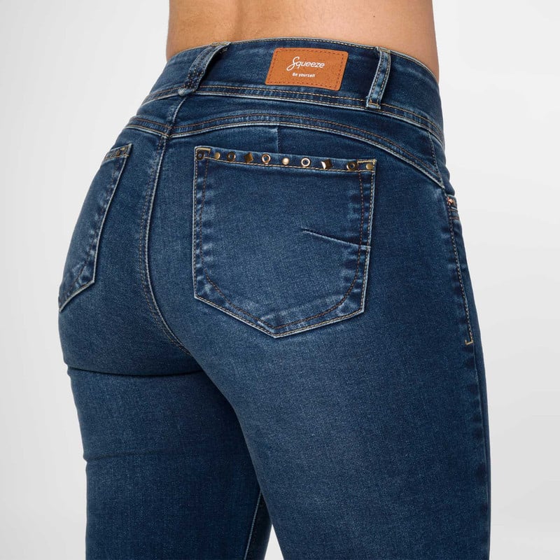 PANTALON DENIM STRETCH MUJER LIALIETH - 5