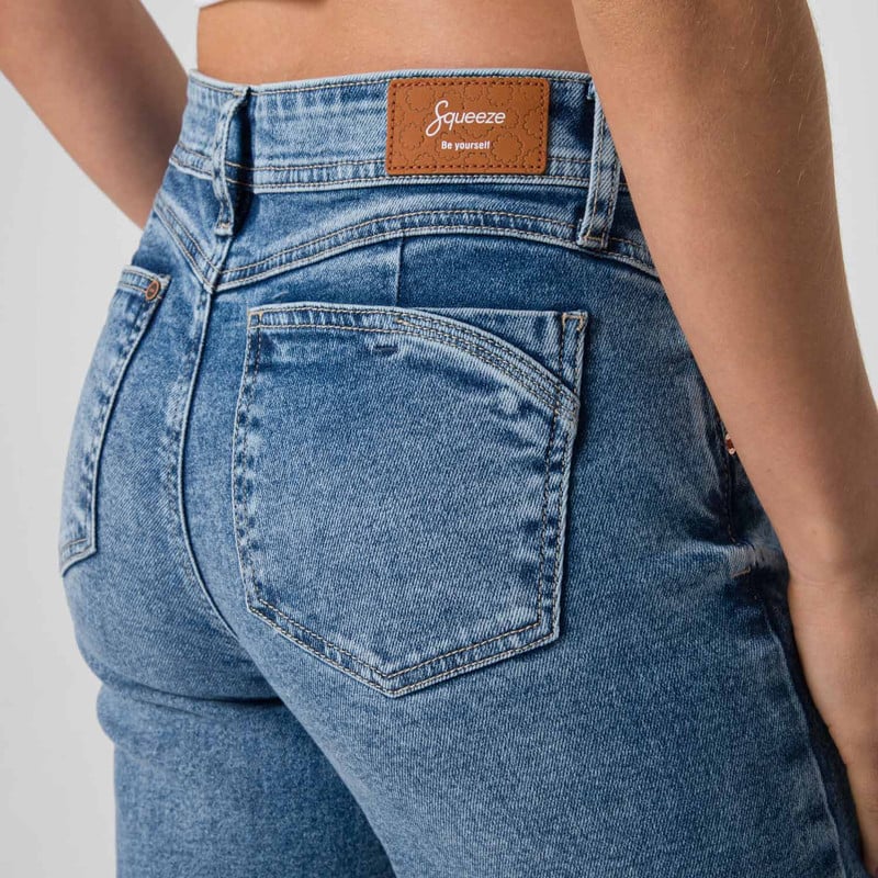 PANTALON DENIM STRETCH MUJER TIANNAH - 5