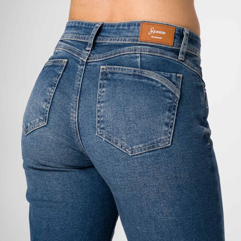 PANTALON DENIM STRETCH MUJER TIANNAH - 5