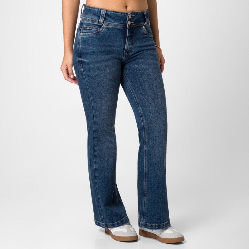 PANTALON DENIM STRETCH MUJER LUARYH - 1