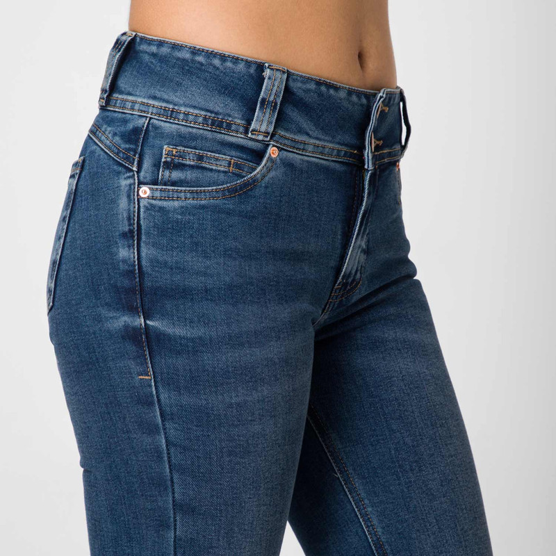 PANTALON DENIM STRETCH MUJER LUARYH - 4