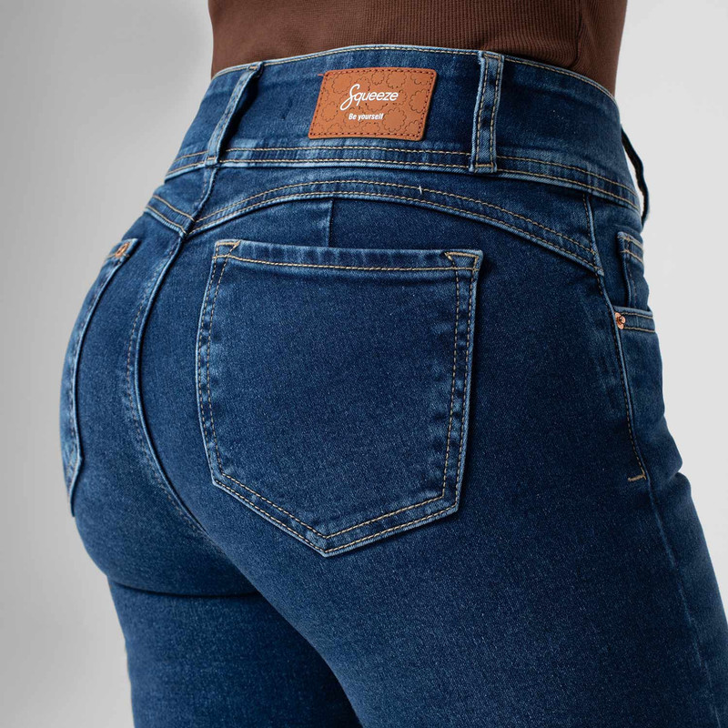 PANTALON DENIM STRETCH MUJER LUARYH - 5
