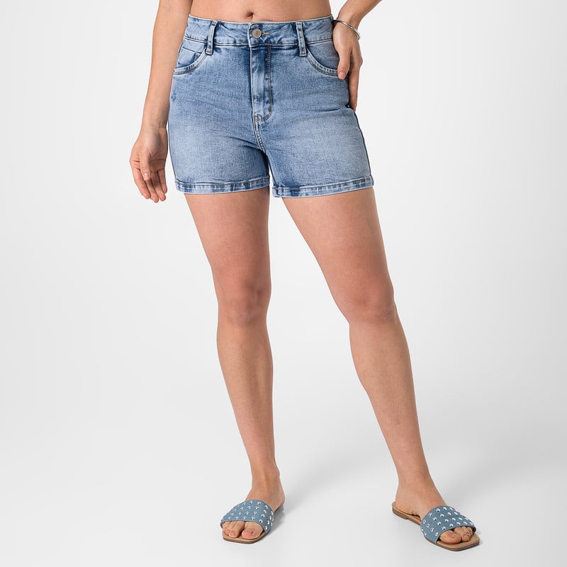 SHORT DENIM STRETCH MUJER HOLISA 2 - 1