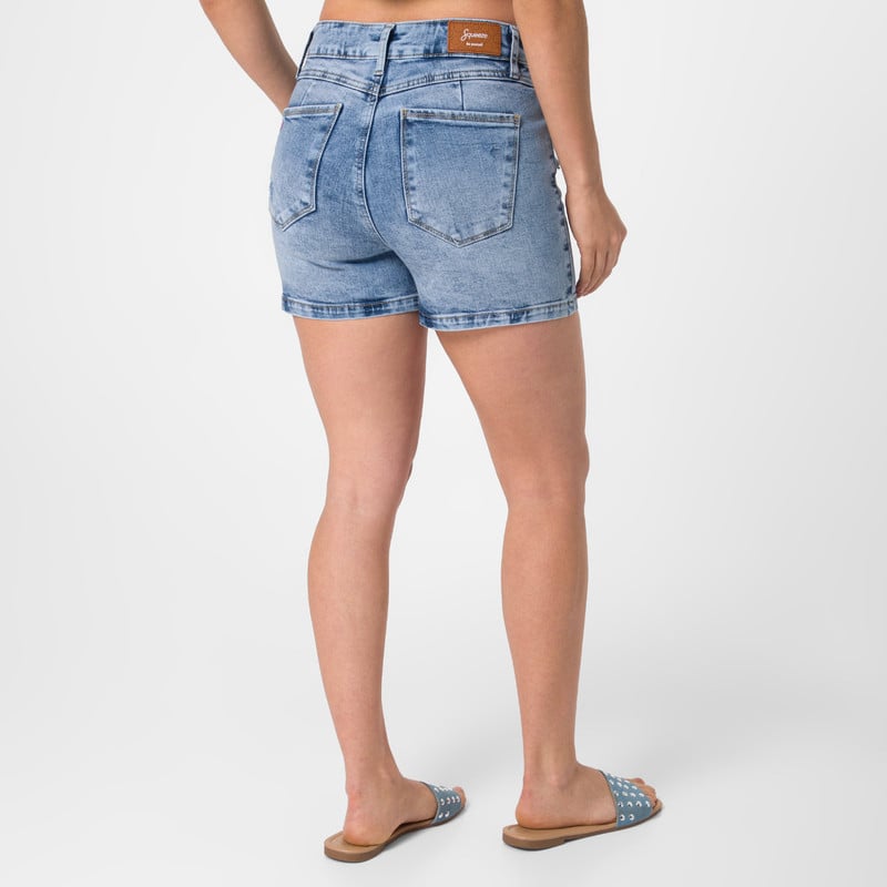 SHORT DENIM STRETCH MUJER HOLISA 2 - 2