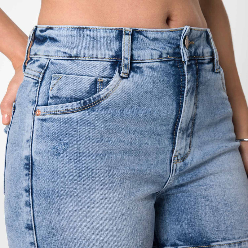 SHORT DENIM STRETCH MUJER HOLISA 2 - 3