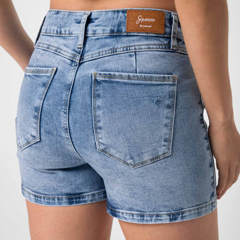 SHORT DENIM STRETCH MUJER HOLISA 2 - 4