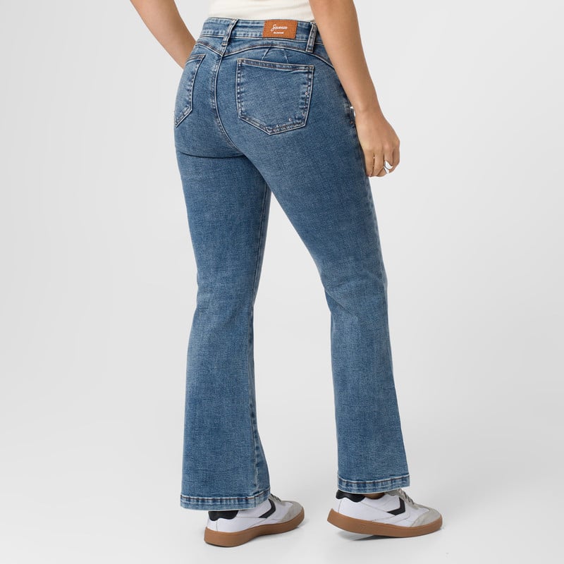 PANTALON DENIM STRETCH MUJER AENYT - 2