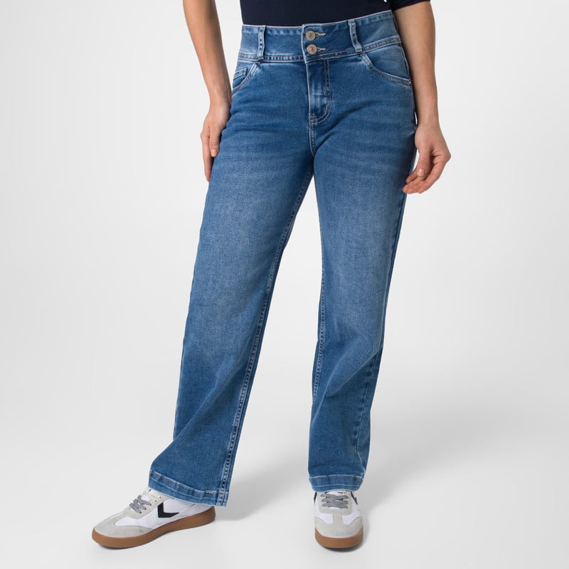 PANTALON DENIM STRETCH MUJER NHURIALY - 1