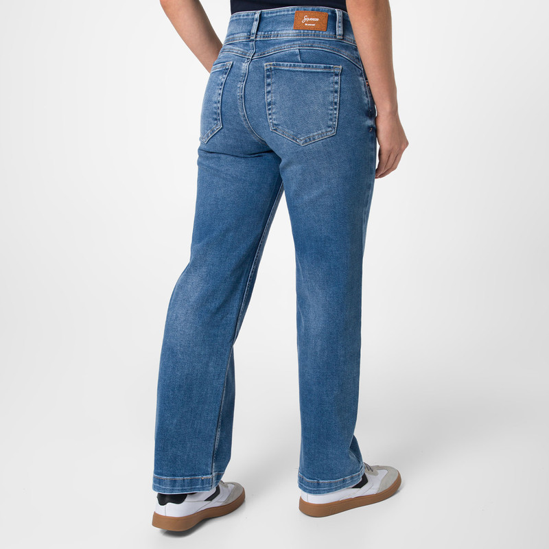 PANTALON DENIM STRETCH MUJER NHURIALY - 2