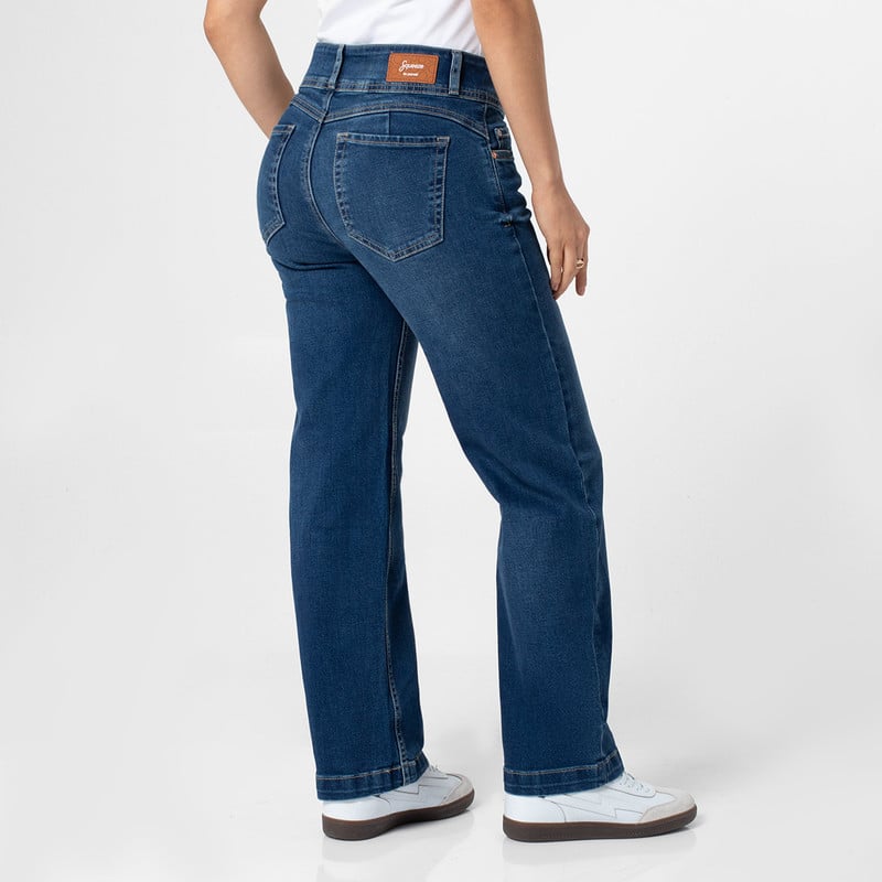 PANTALON DENIM STRETCH MUJER NHURIALY - 3