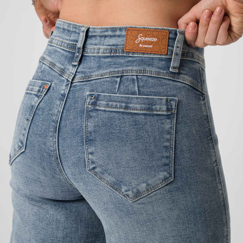 PANTALON DENIM STRETCH MUJER TARELI - 5