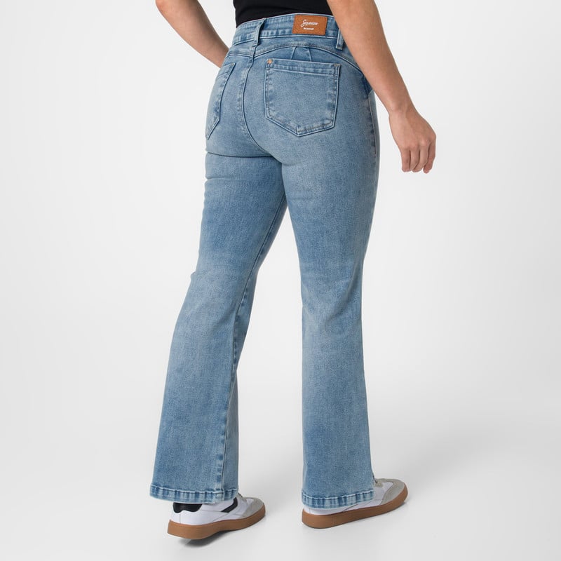 PANTALON DENIM STRETCH MUJER ZORVIA - 2