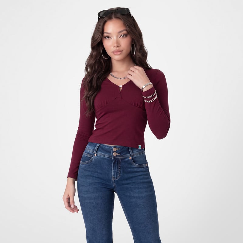 POLO MODA JERSEY FULL LYCRA MUJER CIRELLA - 1