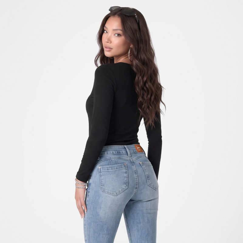 POLO MODA JERSEY FULL LYCRA MUJER CIRELLA - 3