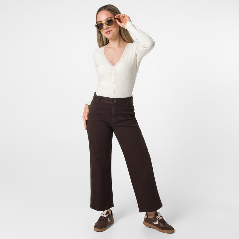 PANTALON DRILL STRETCH MUJER SAMARAI - 3