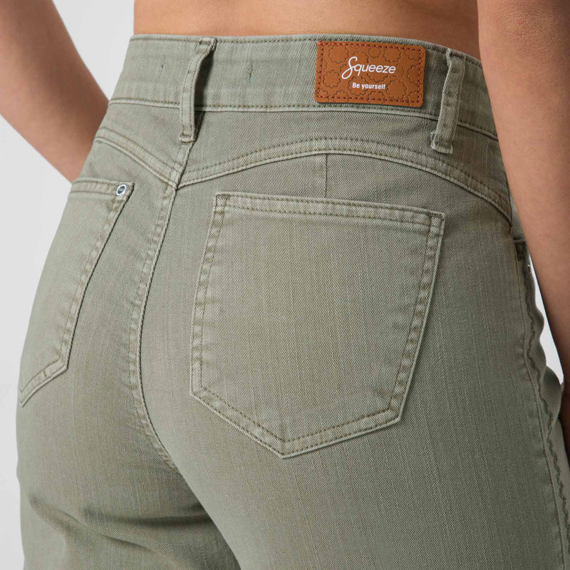 PANTALON DRILL STRETCH MUJER VAELIT - 5
