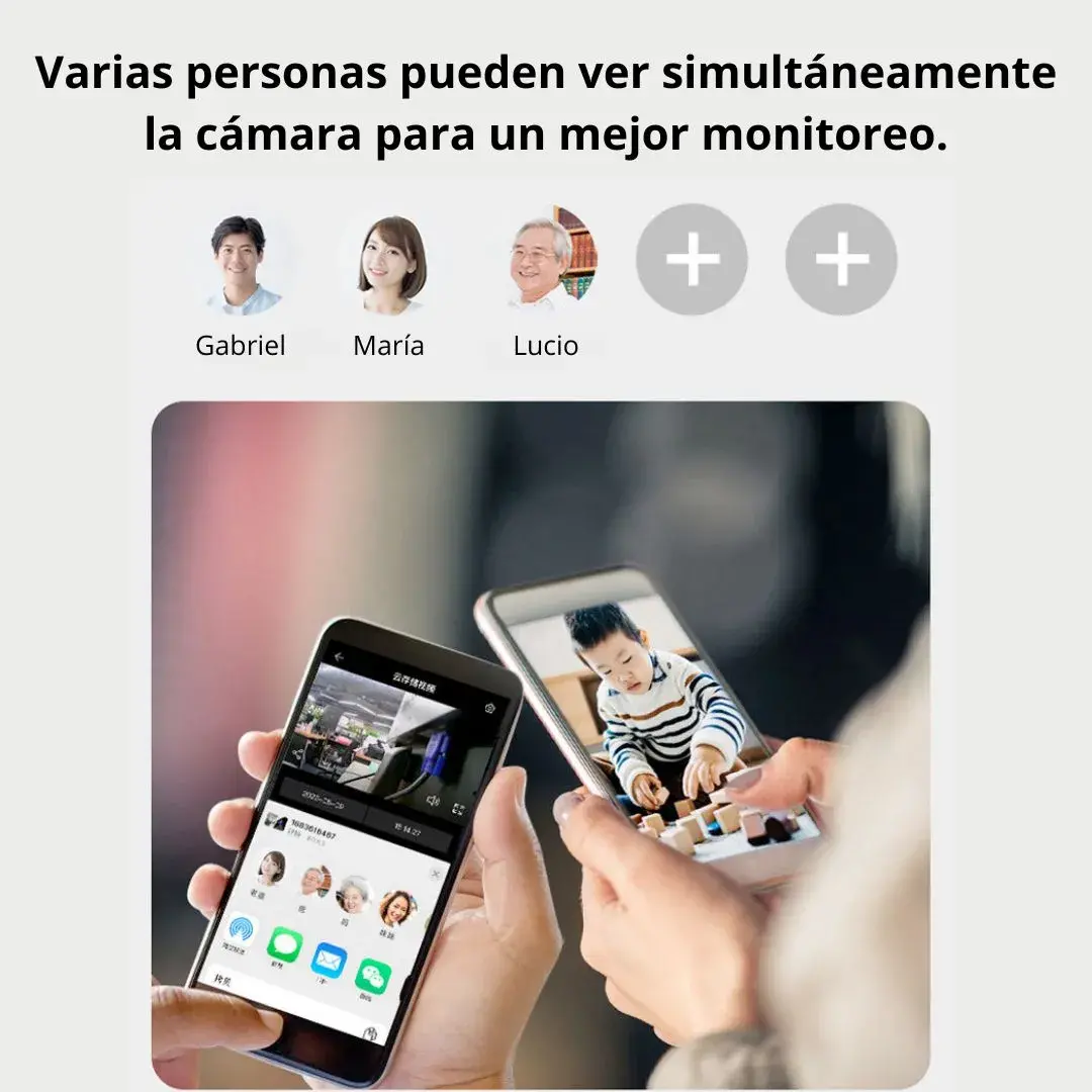 CÁMARA INTELIGENTE FULL HD WIFI CON VIDEOLLAMADA DETECCIÓN Y VISIÓN NOCTURNA - 6