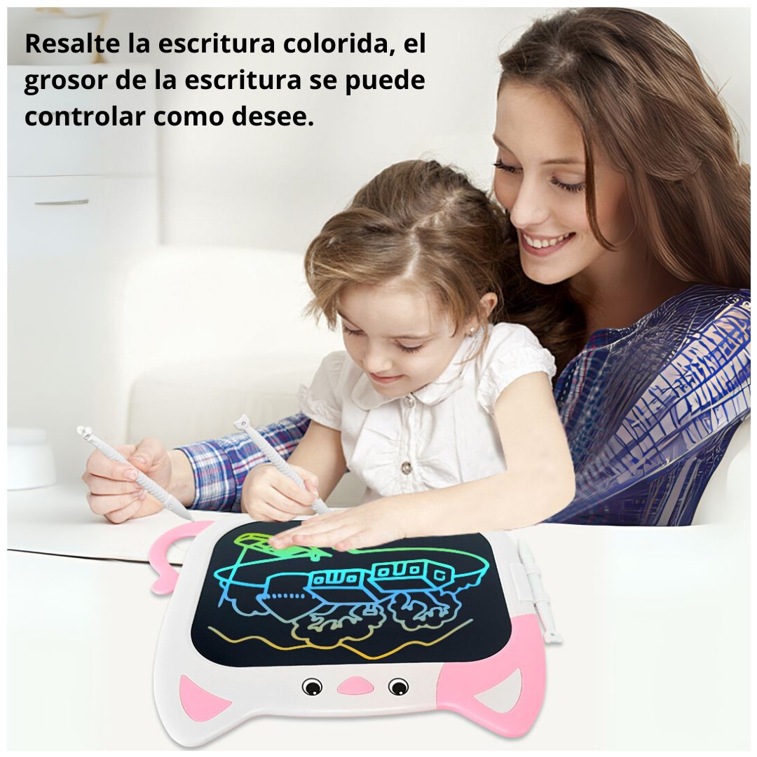 TABLETA DE ESCRITURA LCD 10” INFANTIL CON DISEÑO DE GATO - 4