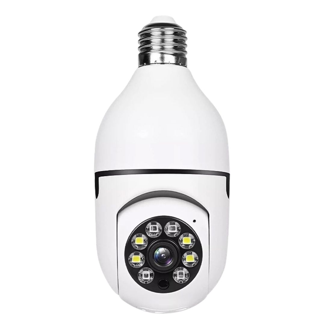 FOCO CÁMARA WIFI E27 FULL HD 360° CON VISIÓN NOCTURNA Y AUDIO - 1