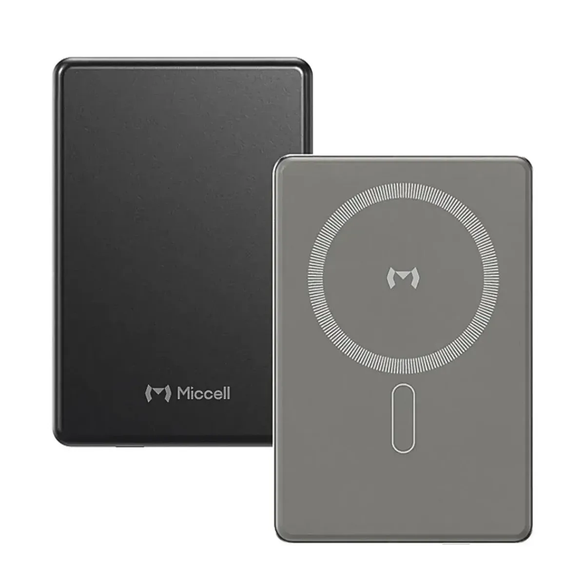 POWER BANK MAGNÉTICO 5000MAH 20W CARGA RÁPIDA INALÁMBRICA 15W USB-C MICCELL VQ-P31 - 1