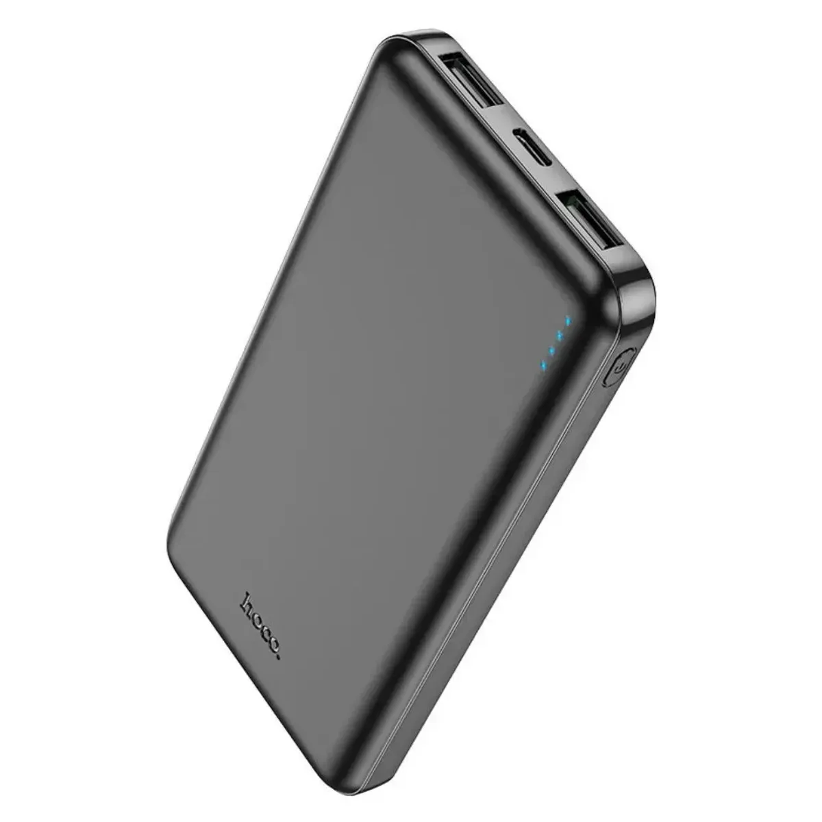 POWER BANK 10000 MAH HOCO J100 CON PANTALLA LED DOBLE USB Y ENTRADA USB-C MICRO USB - 1