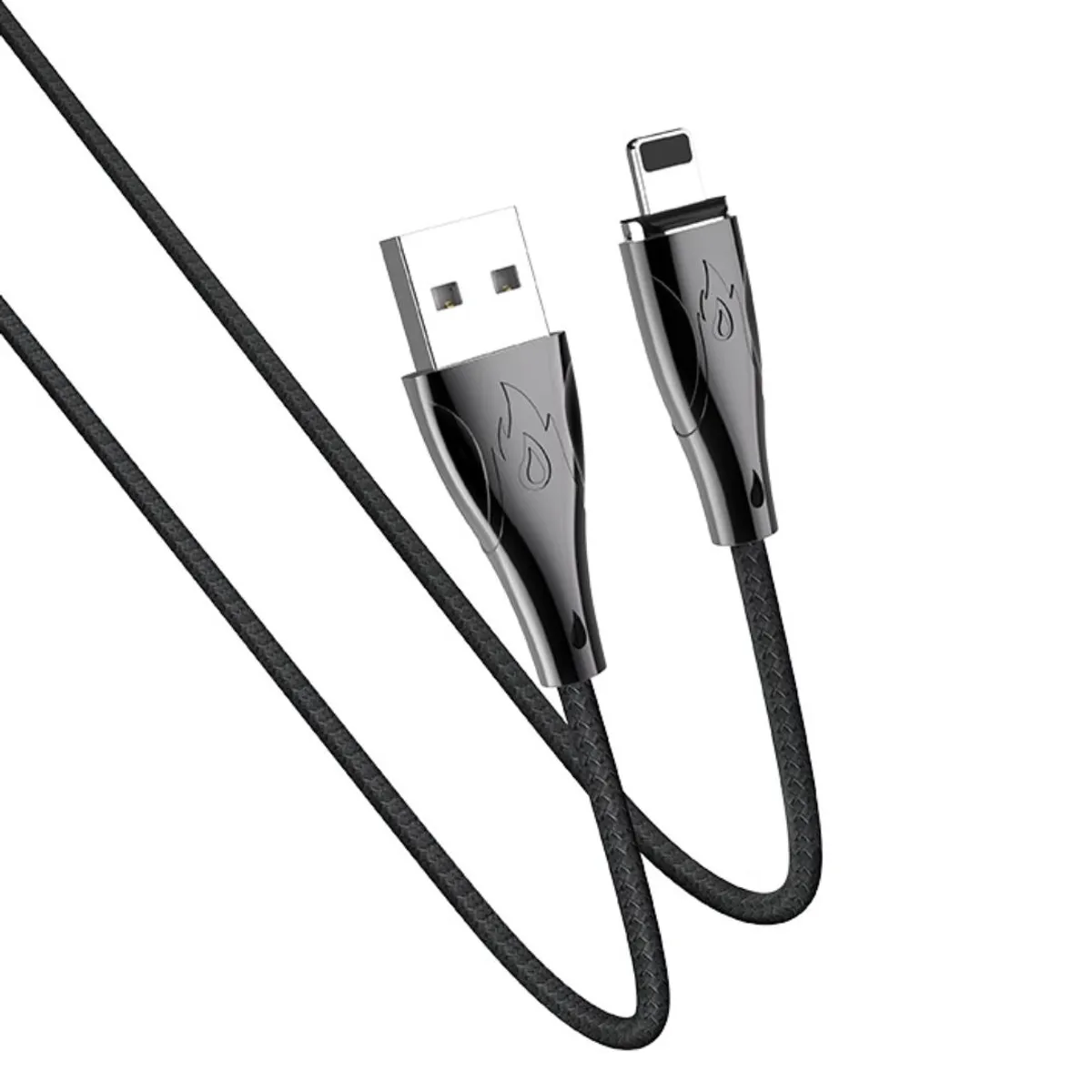CABLE LIGHTNING MAGNÉTICO HOCO U75 BLAZE 1.2 METROS USB 3A CARGA RÁPIDA - 7
