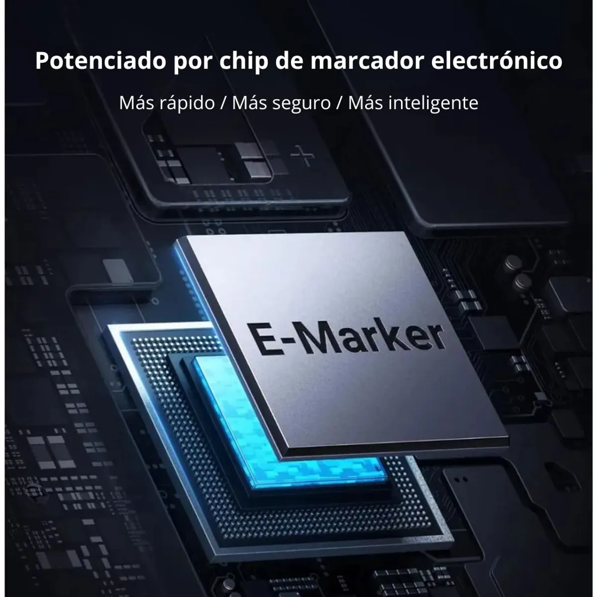 CABLE USB-C A USB-C UGREEN L530 240W 1M PANTALLA DIGITAL CARGA RÁPIDA PD TRENZADO - 5
