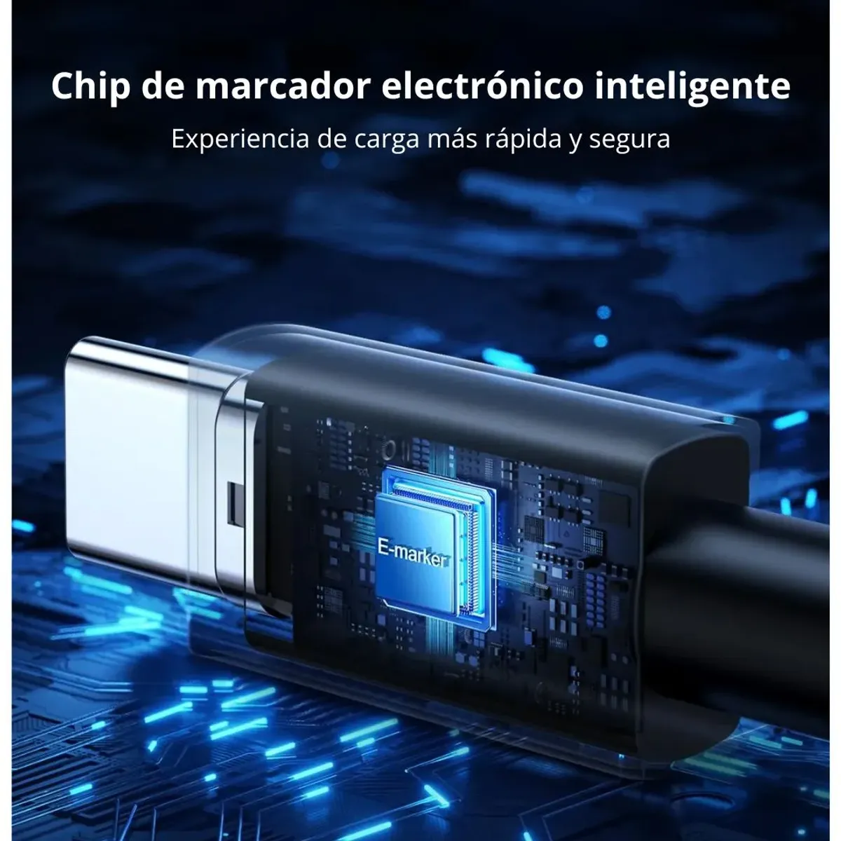 CABLE USB-C A USB-C UGREEN 240W 2M L513 CARGA RÁPIDA PD 3.1 TRENZADO - 8