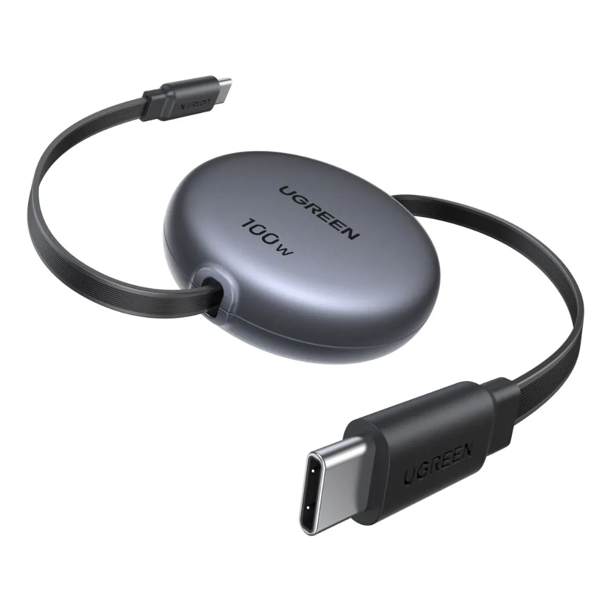 CABLE USB-C A USB-C RETRÁCTIL UGREEN NEXODE L531 100W 1M CON CARGA RÁPIDA PD - 8