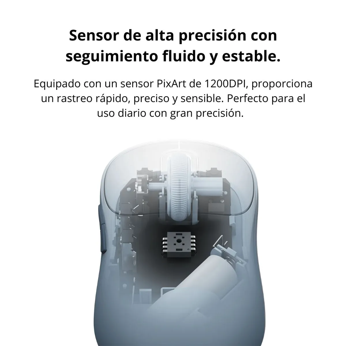 MOUSE INALÁMBRICO XIAOMI BLUETOOTH Y 2.4GHZ SILENCIOSO 1200 DPI PARA LAPTOP Y PC - 4